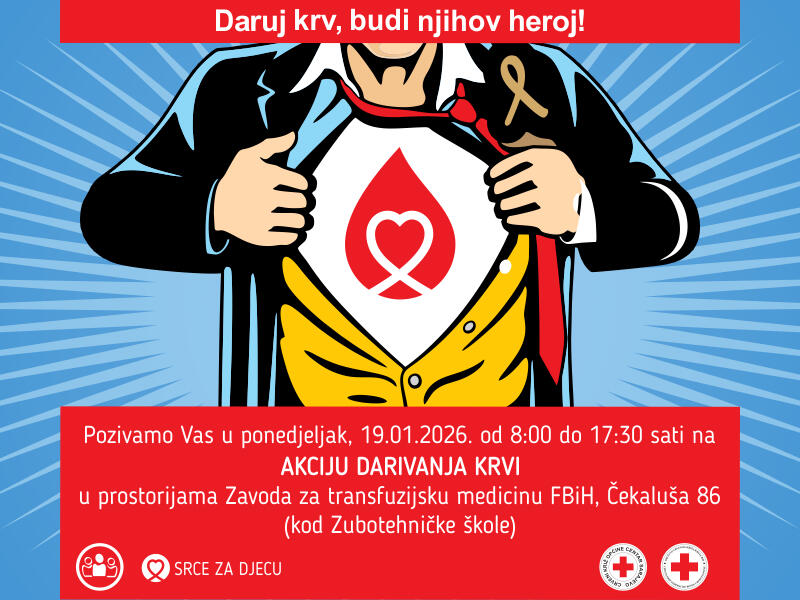 Akcija darivanja krvi - 19.01.2026.
