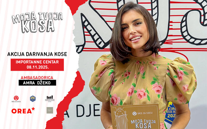 Završena humanitarna akcija darivanja kose „Moja kosa, tvoja kosa“