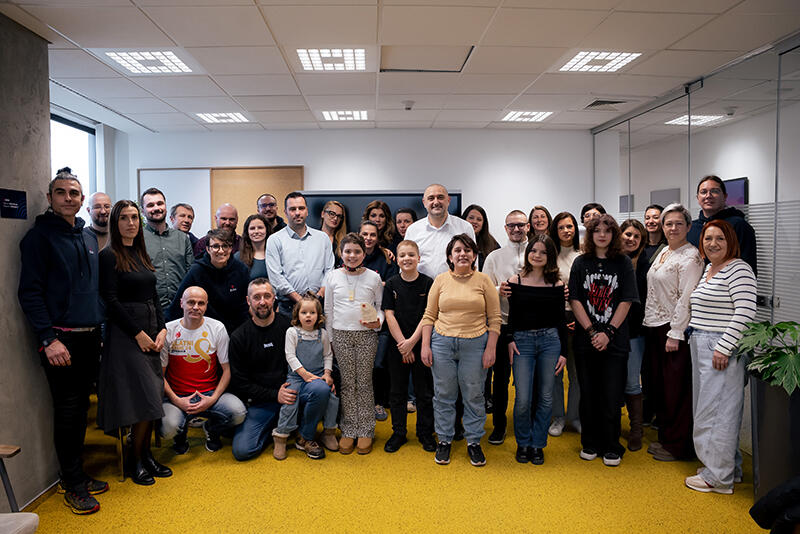 Srca koja liječe: Djeca iz Roditeljske kuće u posjeti ZIRI povodom obnove pokroviteljstva apartmana