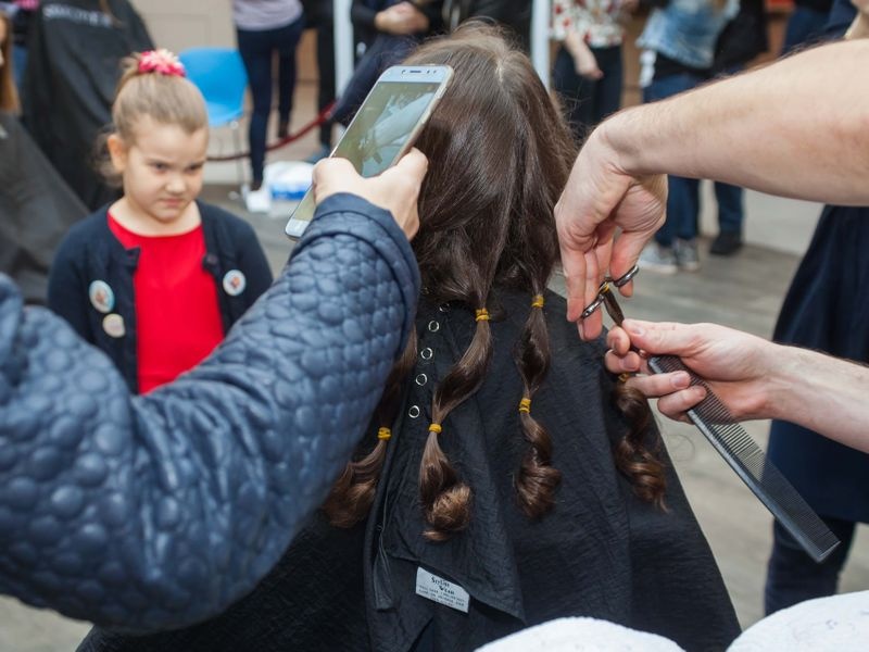 Hair cutting and donation event in Tuzla 3