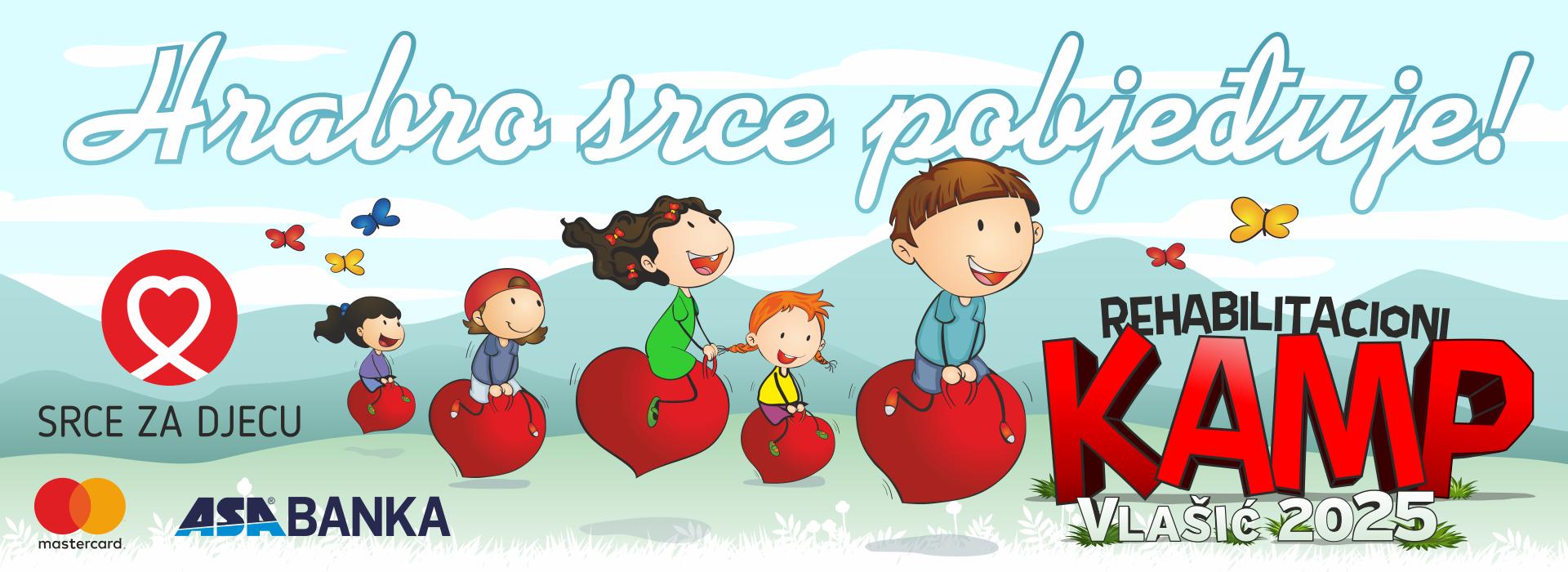 Hrabro srce pobjeđuje - 16 rehabilitacioni kamp Udruženja Srce za djecu